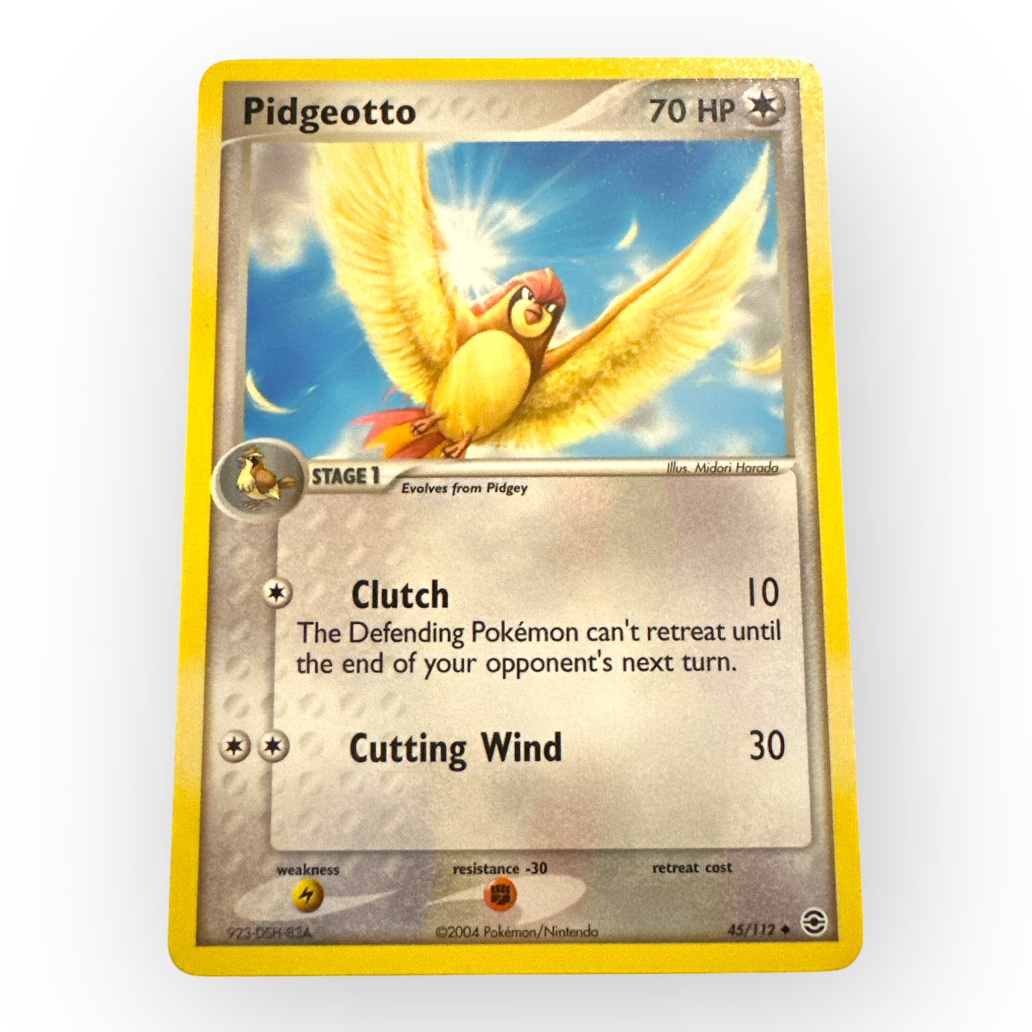 Pokemon Pidgeotto EX Fire Red & Leaf Green Card