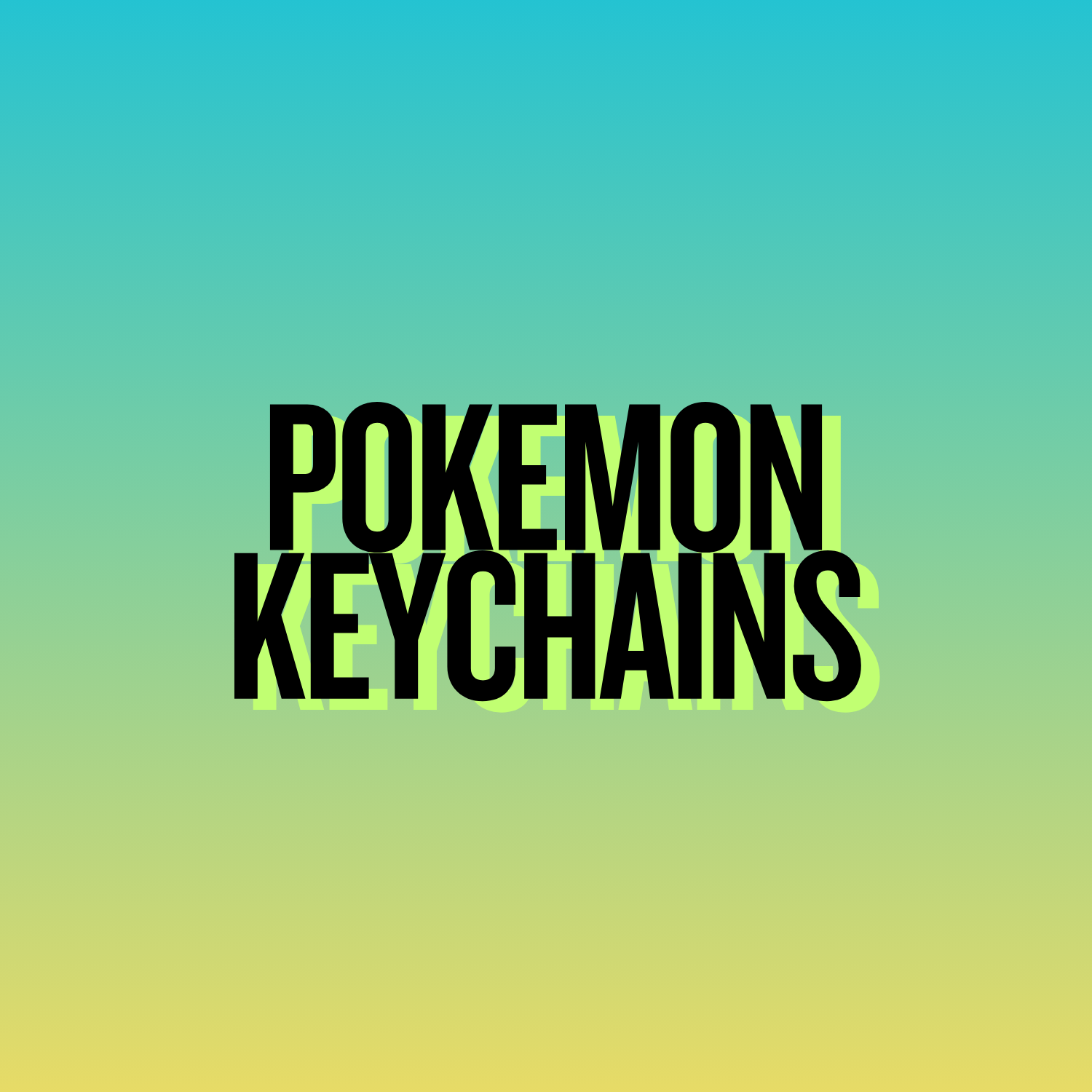 Pokemon Keychains