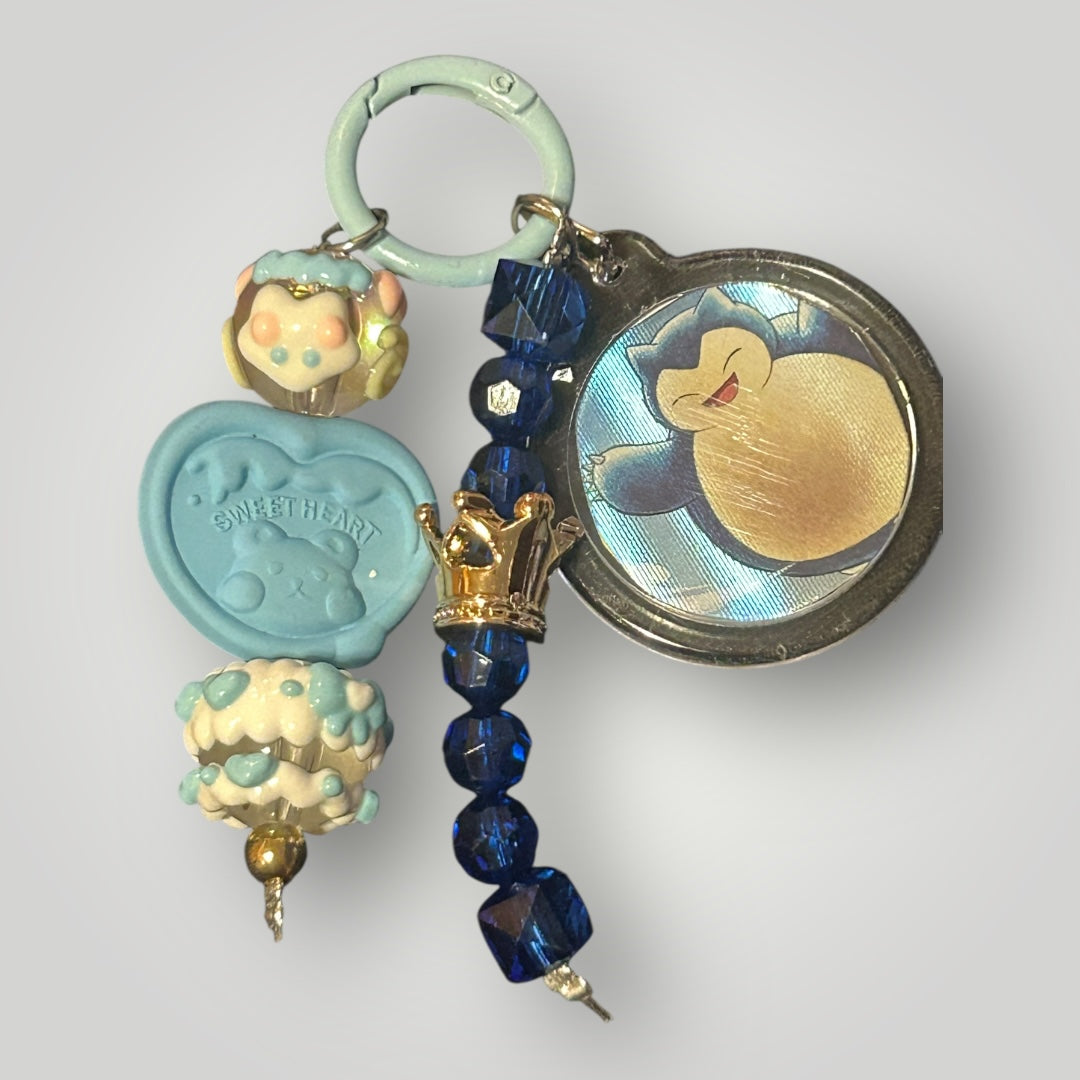 Snorlax Pokemon Keychain